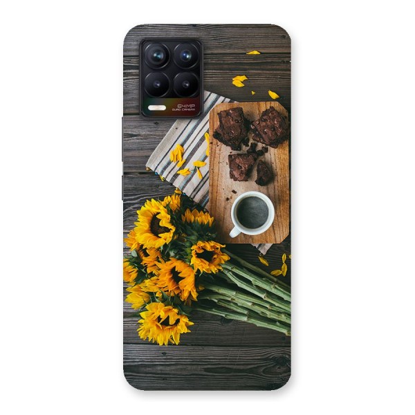 Coffee and Flowers Back Case for Realme 8