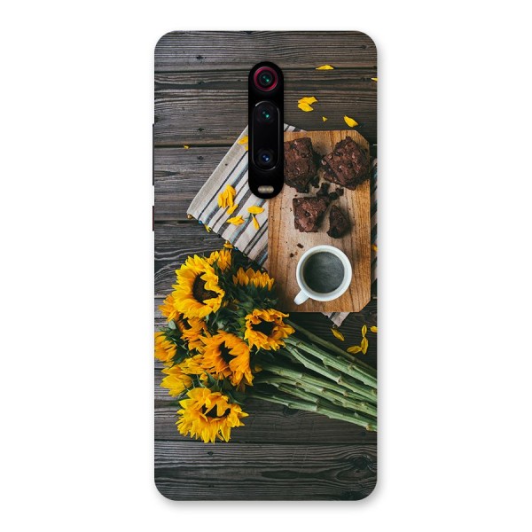 Coffee and Flowers Back Case for Redmi K20 Pro