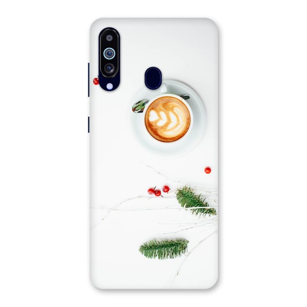 Coffee and Leafs Back Case for Galaxy A60