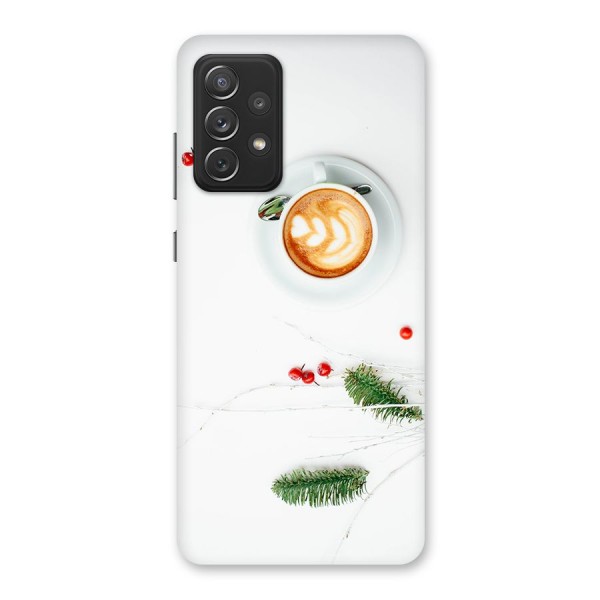 Coffee and Leafs Back Case for Galaxy A72