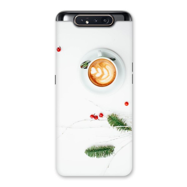 Coffee and Leafs Back Case for Galaxy A80