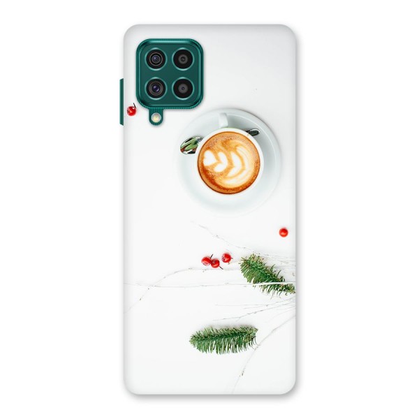 Coffee and Leafs Back Case for Galaxy F62