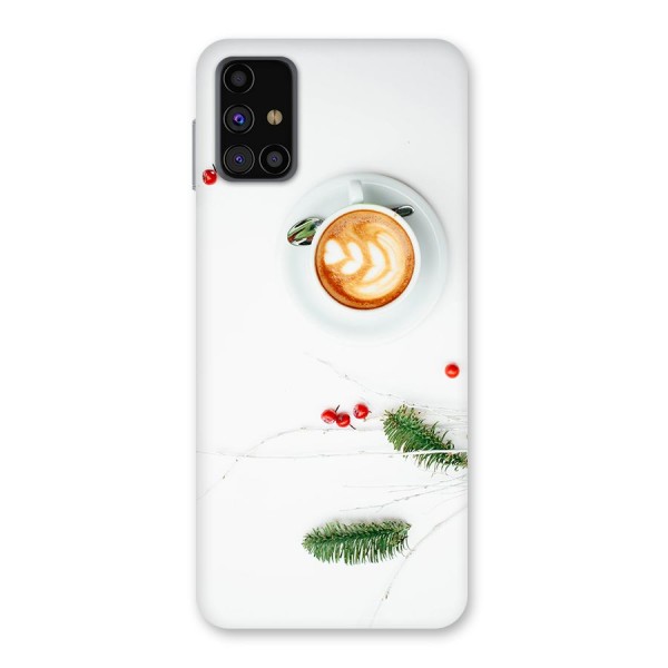 Coffee and Leafs Back Case for Galaxy M31s