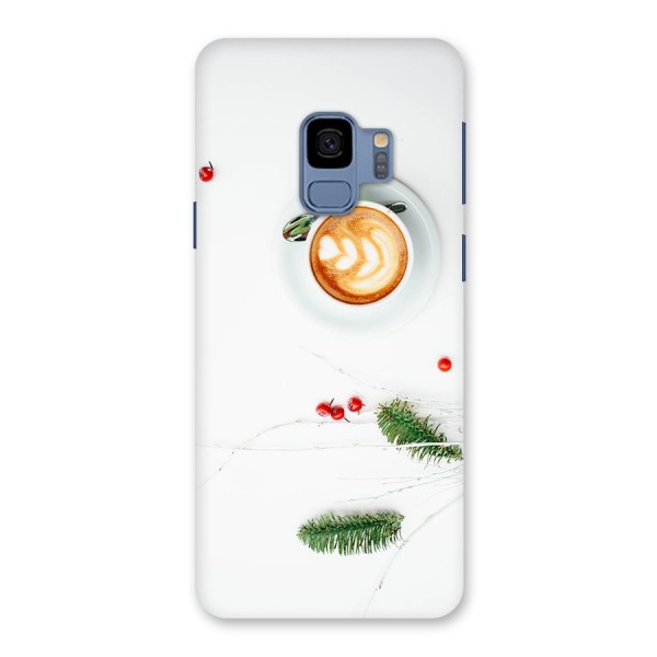 Coffee and Leafs Back Case for Galaxy S9