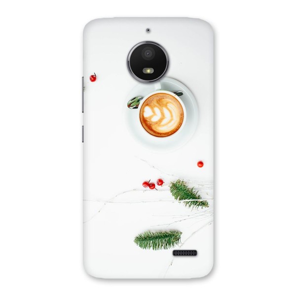 Coffee and Leafs Back Case for Moto E4