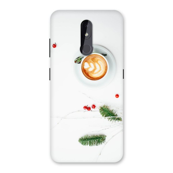 Coffee and Leafs Back Case for Nokia 3.2