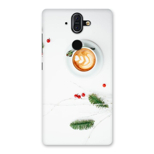 Coffee and Leafs Back Case for Nokia 8 Sirocco