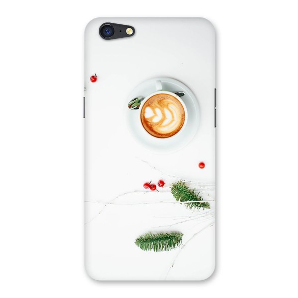 Coffee and Leafs Back Case for Oppo A71