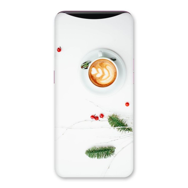 Coffee and Leafs Back Case for Oppo Find X