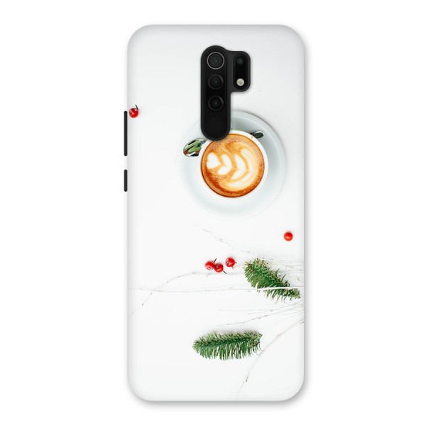 Coffee and Leafs Back Case for Redmi 9 Prime