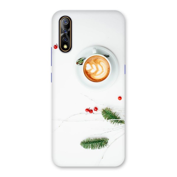 Coffee and Leafs Back Case for Vivo S1