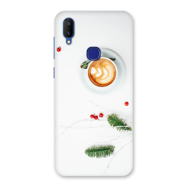 Coffee and Leafs Back Case for Vivo V11