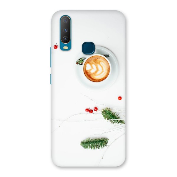 Coffee and Leafs Back Case for Vivo Y12