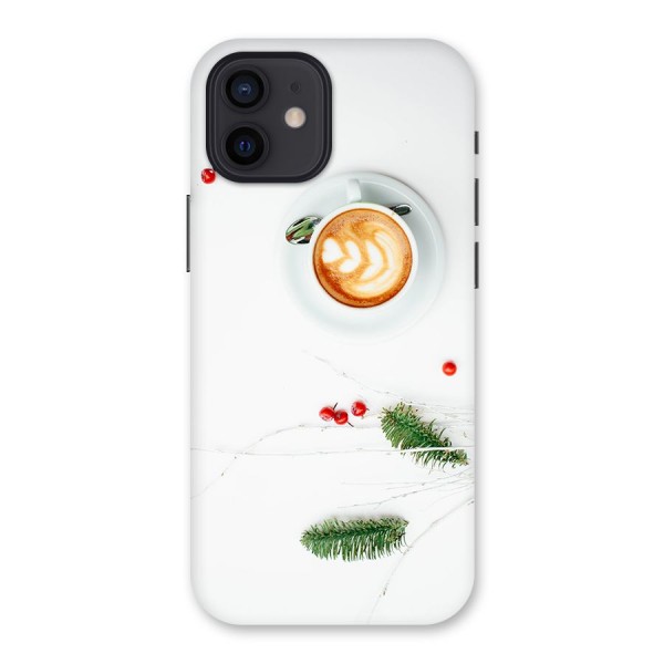 Coffee and Leafs Back Case for iPhone 12