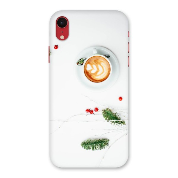 Coffee and Leafs Back Case for iPhone XR