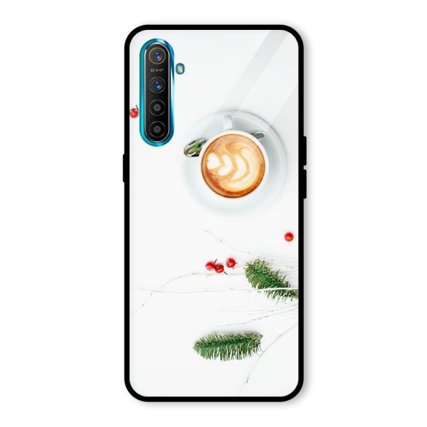 Coffee and Leafs Glass Back Case for Realme XT