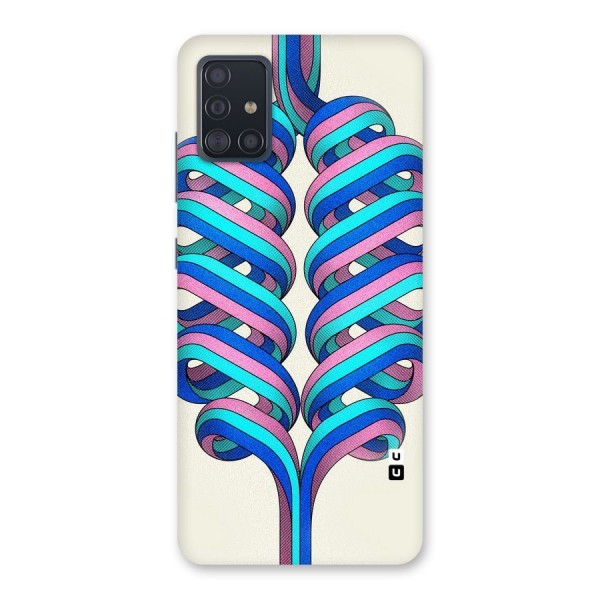 Coil Abstract Pattern Back Case for Galaxy A51