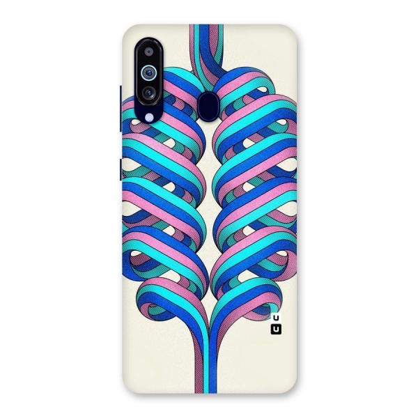 Coil Abstract Pattern Back Case for Galaxy A60