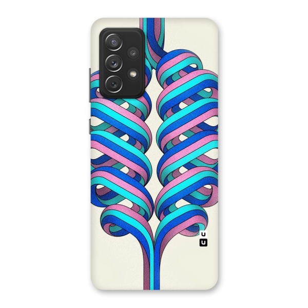 Coil Abstract Pattern Back Case for Galaxy A72