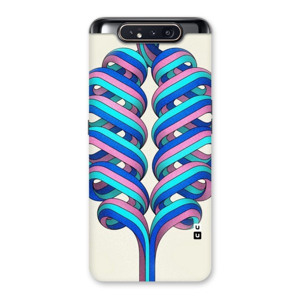 Coil Abstract Pattern Back Case for Galaxy A80