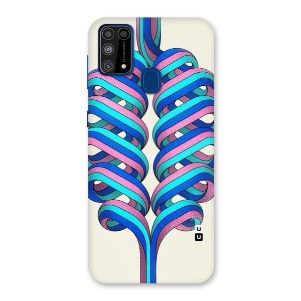 Coil Abstract Pattern Back Case for Galaxy F41