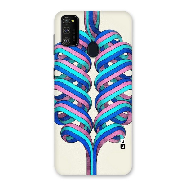 Coil Abstract Pattern Back Case for Galaxy M21