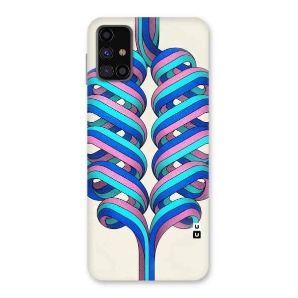 Coil Abstract Pattern Back Case for Galaxy M31s