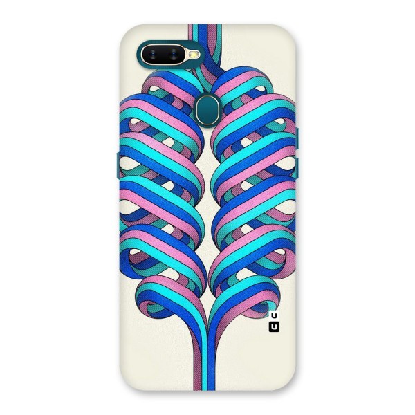 Coil Abstract Pattern Back Case for Oppo A12