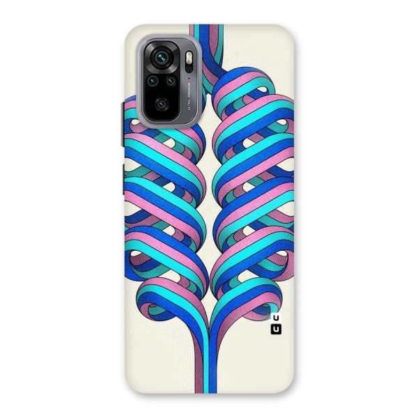 Coil Abstract Pattern Back Case for Redmi Note 10