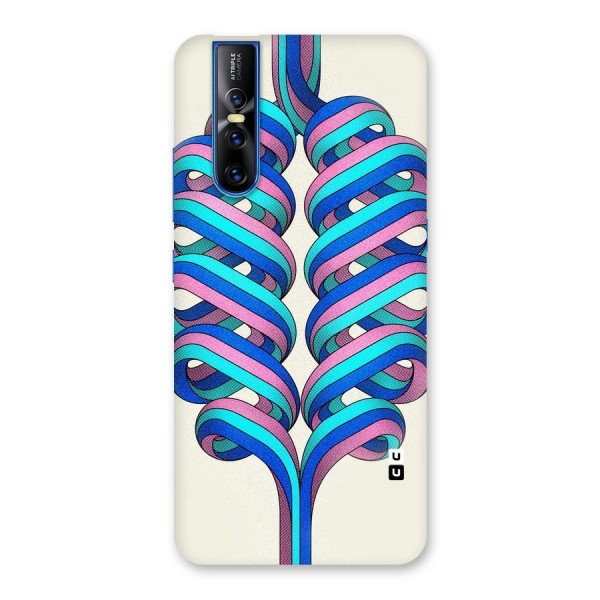 Coil Abstract Pattern Back Case for Vivo V15 Pro