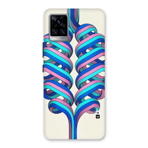 Coil Abstract Pattern Back Case for Vivo V20 Pro