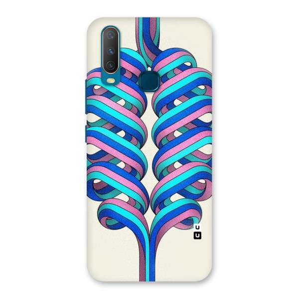 Coil Abstract Pattern Back Case for Vivo Y17