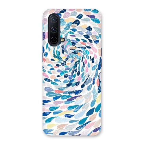 Color Droplets Swirls Back Case for OnePlus Nord CE 5G
