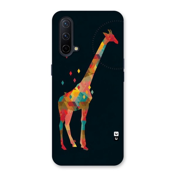 Colored Giraffe Back Case for OnePlus Nord CE 5G