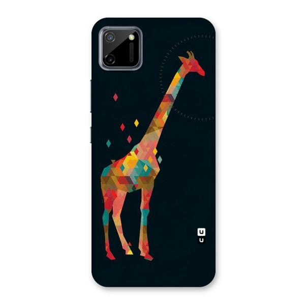 Colored Giraffe Back Case for Realme C11