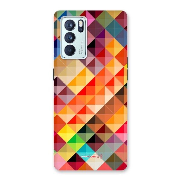 Colorful Cubes Back Case for Oppo Reno6 Pro 5G