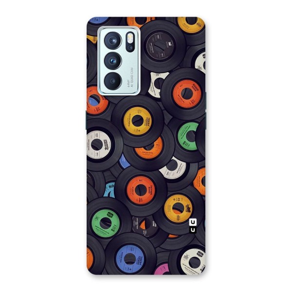 Colorful Disks Back Case for Oppo Reno6 Pro 5G