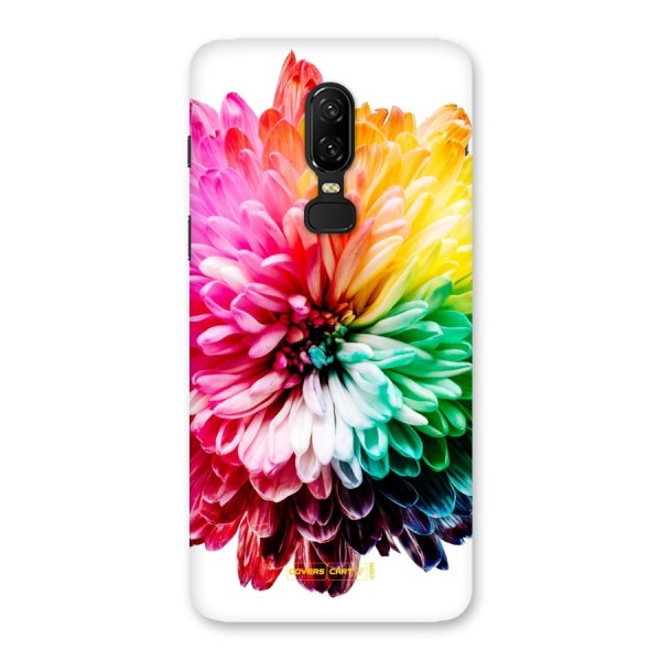 Colorful Flower Back Case for OnePlus 6