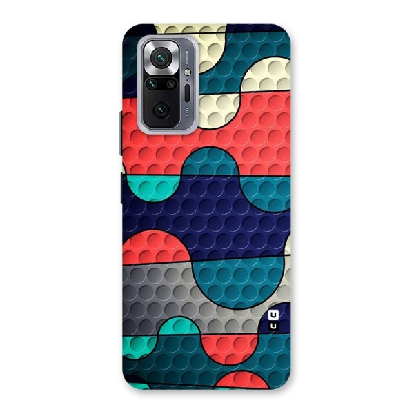 Colorful Puzzle Design Back Case for Redmi Note 10 Pro