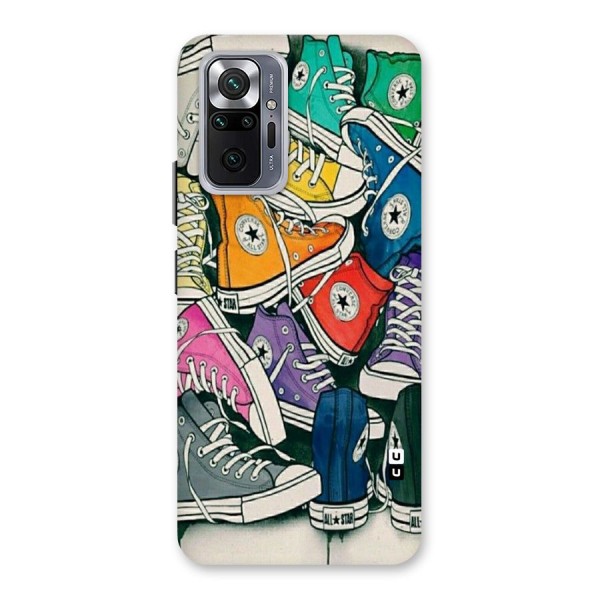 Colorful Shoes Back Case for Redmi Note 10 Pro