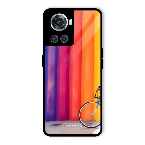Colorful Walls Glass Back Case for OnePlus 10R