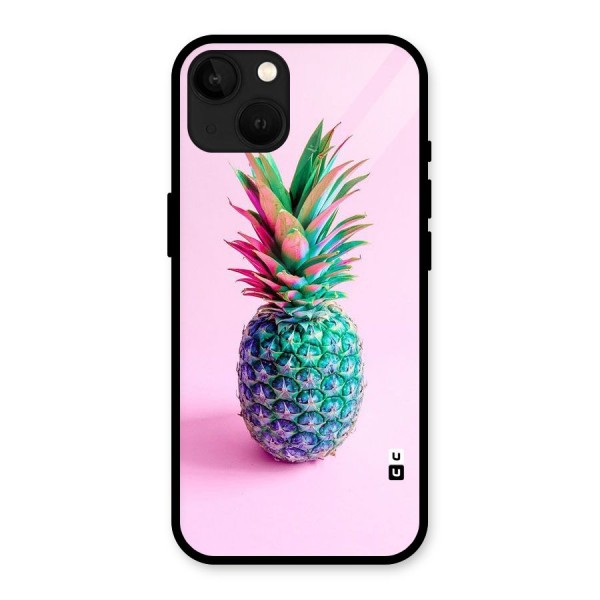 Colorful Watermelon Glass Back Case for iPhone 13