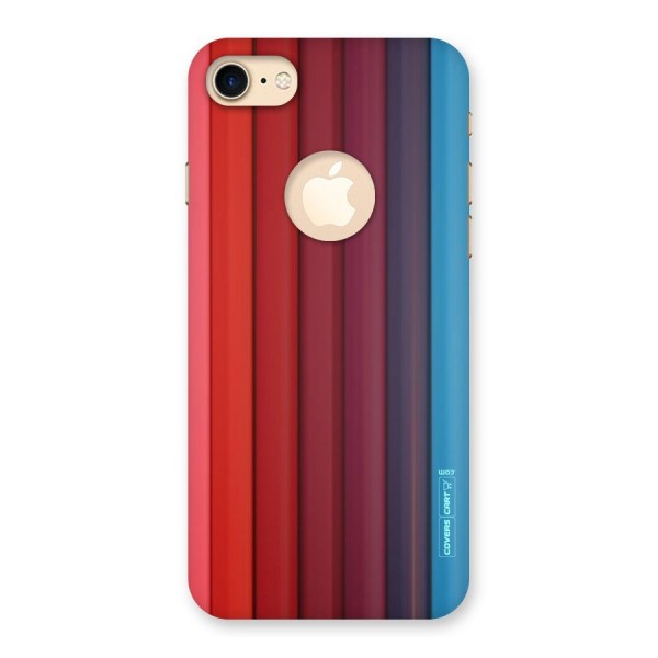 Colour Palette Back Case for iPhone 8 Logo Cut