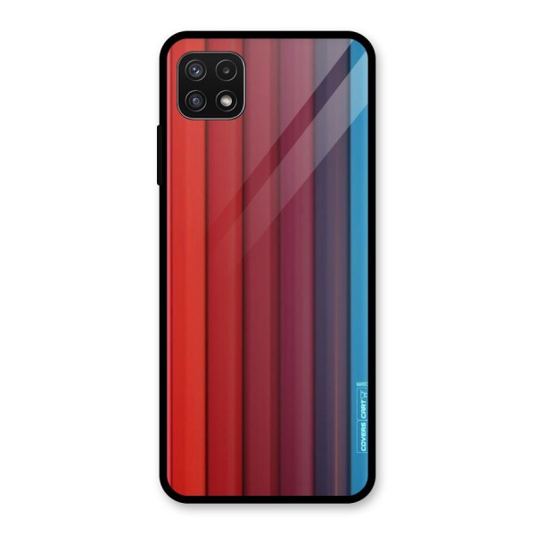 Colour Palette Glass Back Case for Galaxy A22 5G