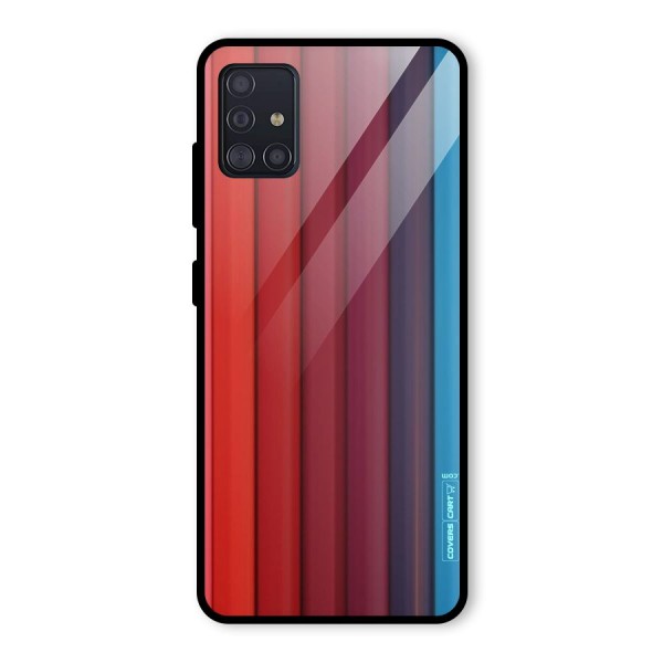 Colour Palette Glass Back Case for Galaxy A51