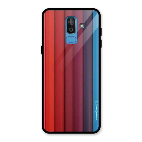 Colour Palette Glass Back Case for Galaxy J8