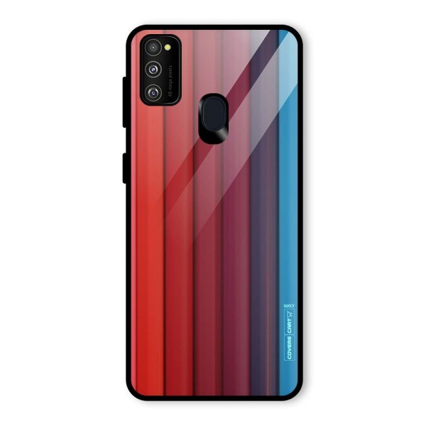 Colour Palette Glass Back Case for Galaxy M21