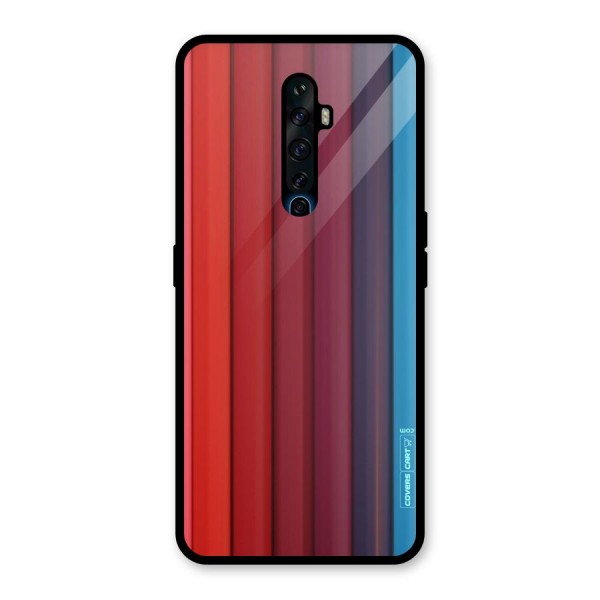 Colour Palette Glass Back Case for Oppo Reno2 Z