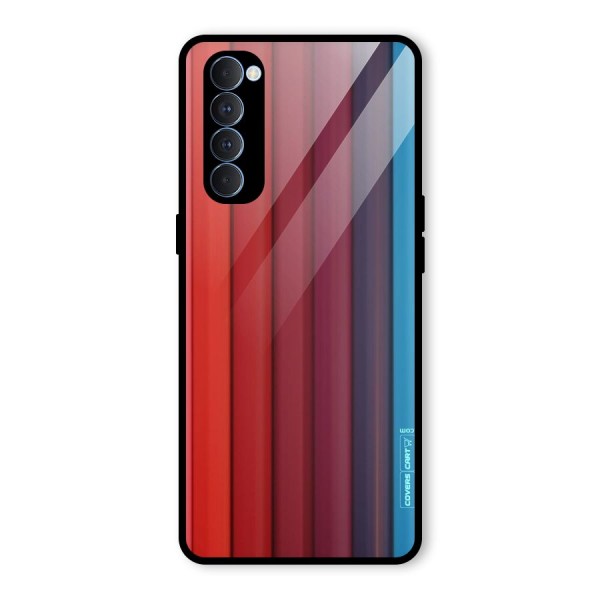 Colour Palette Glass Back Case for Oppo Reno4 Pro