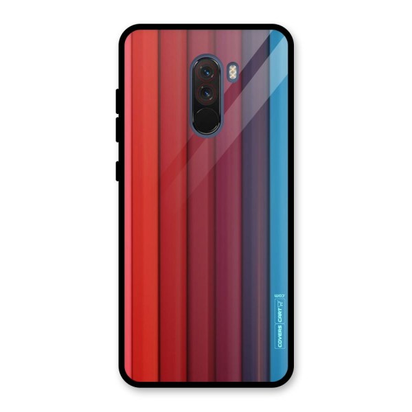 Colour Palette Glass Back Case for Poco F1